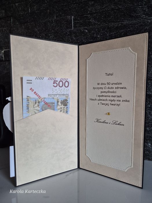 Kartka urodzinowa MĘSKA 50