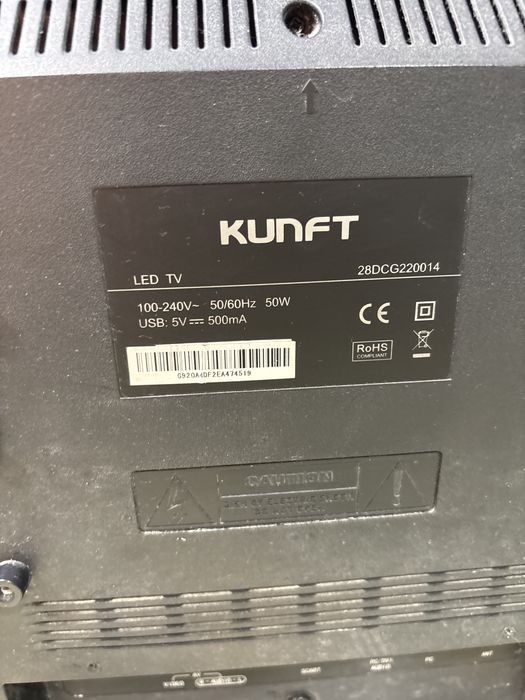 TV/Monitor KUNFT LED – Excelente Estado