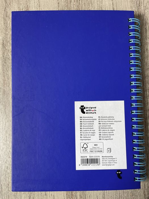 Caderno de viagem (Tiger)