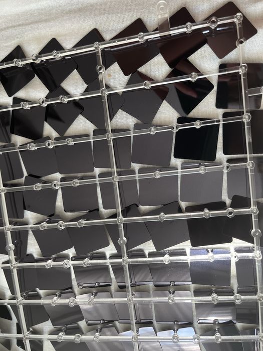 Panele Cekinowe Tło do ścianki do zdjec Czarne DOSTEPNE 144 SZTUK