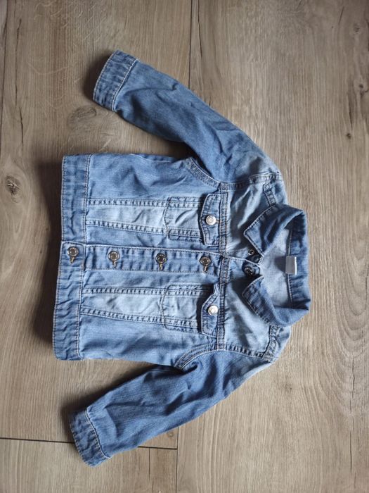 kurtka jeansowa h&m 92 kurteczka jeansowa