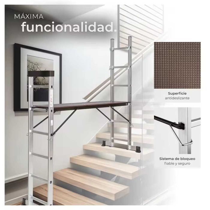 Andaime móvel desdobrável