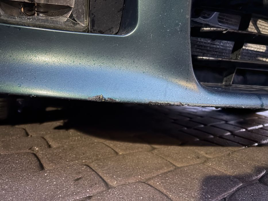 Zderzak przod przedni bmw z3 e36 R6 M pakiet sport Bostongrün metalic 275/6