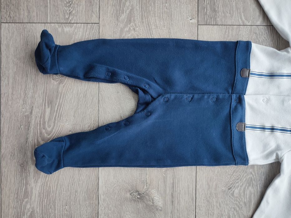 Elegancki pajacyk strój 68 H&M