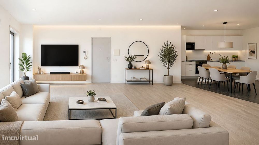 Apartamento T2 com parqueamento e  vistas de mar. Figueira da Foz