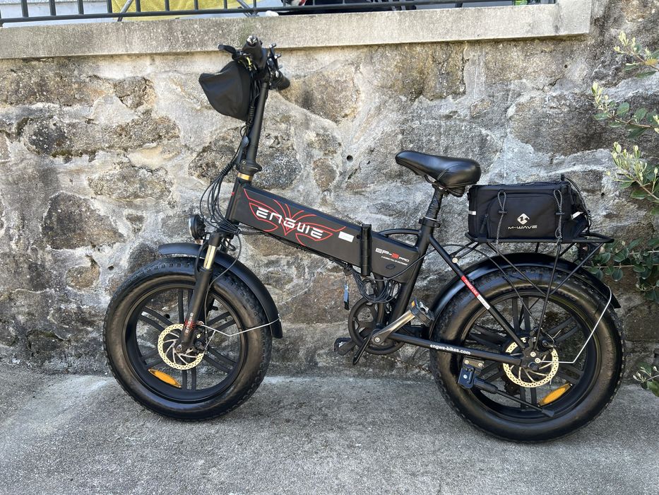 Bicicleta Elétrica ENGWE EP-2 – Muito bem estimada + extras