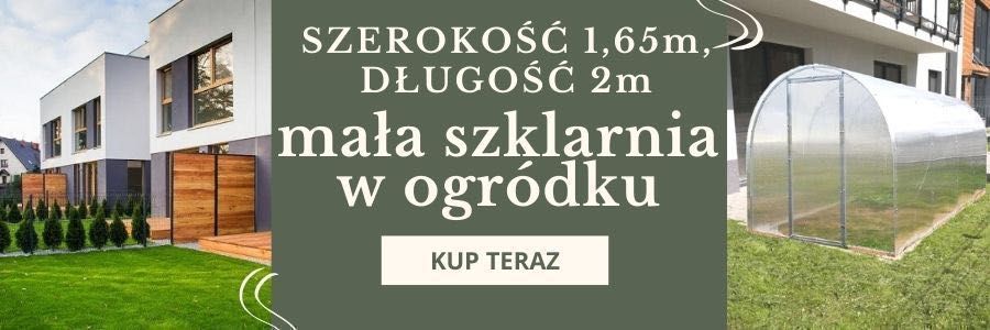 Mała Szklarnia z poliwęglanu Tunel 1,65x2-10m(20x20) POLIWĘGLAN 3-6mm