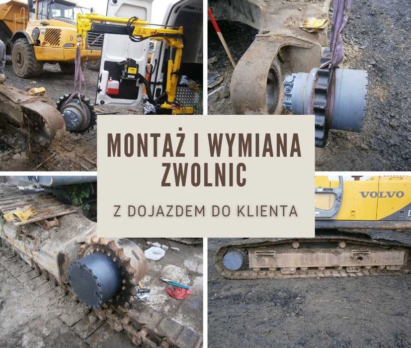 Zwolnica przekładnia jazdy Kubota KX61 reduktor