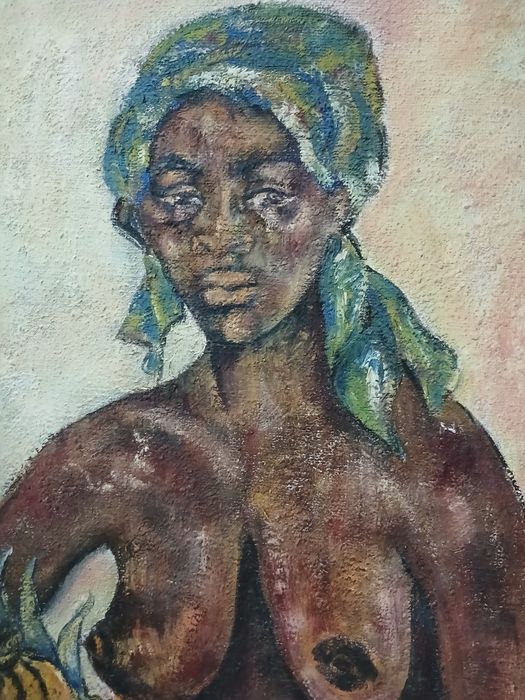 Bertina Lopes pintura original