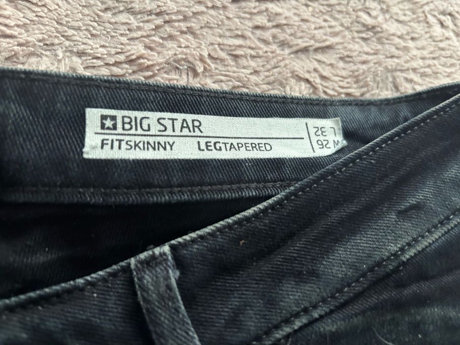 Jeansy Big Star Fitskinny 26/32 Nowe