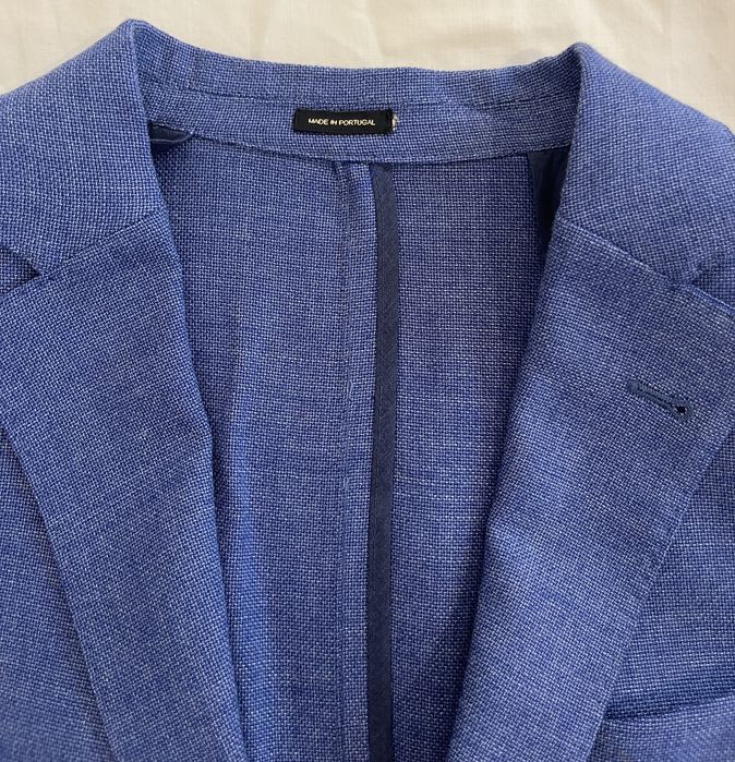 Blazer azul Massimo Dutti