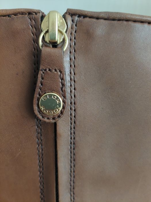 Кожаные сапожки GEOX