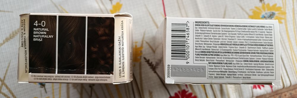 Zestaw 2 farb do włosów Schwarzkopf Creme Supreme Naturalny Brąz