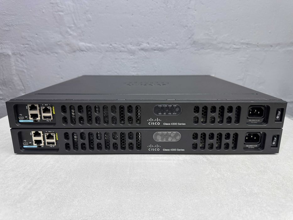Маршрутизаторы Cisco ISR4331/K9(активированы лицензии) безнал/гарантия