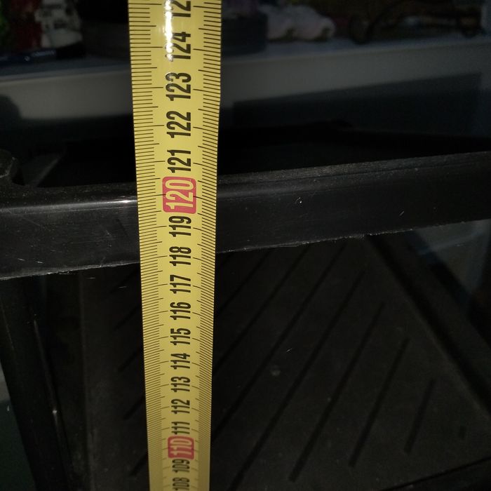 Sapateira de plástico