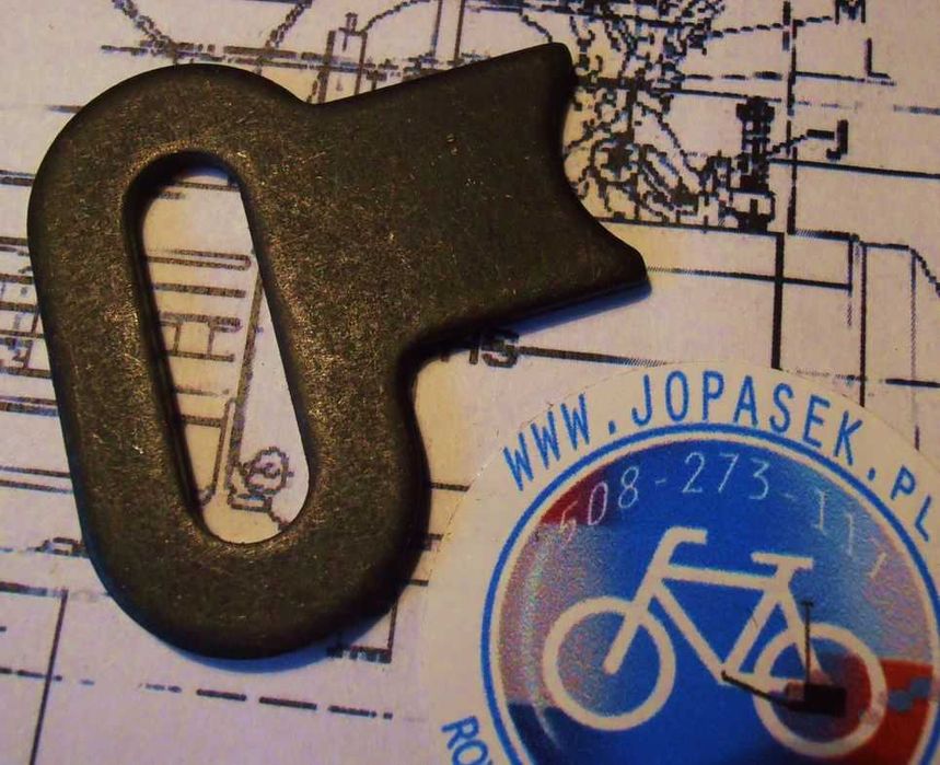 Amortyzator tłumika gumowy - trapez rower sachs 301A