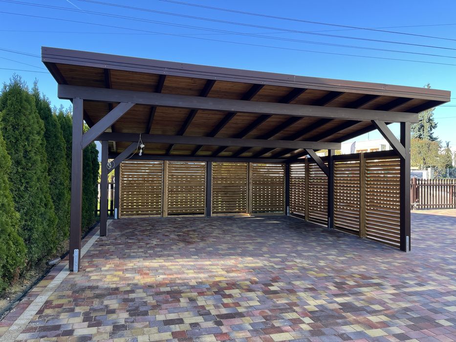 Wiaty samochodowe,carprty,zadaszenia tarasów