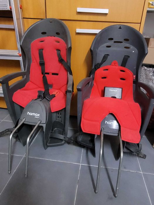 Cadeiras de bicicleta para crianças