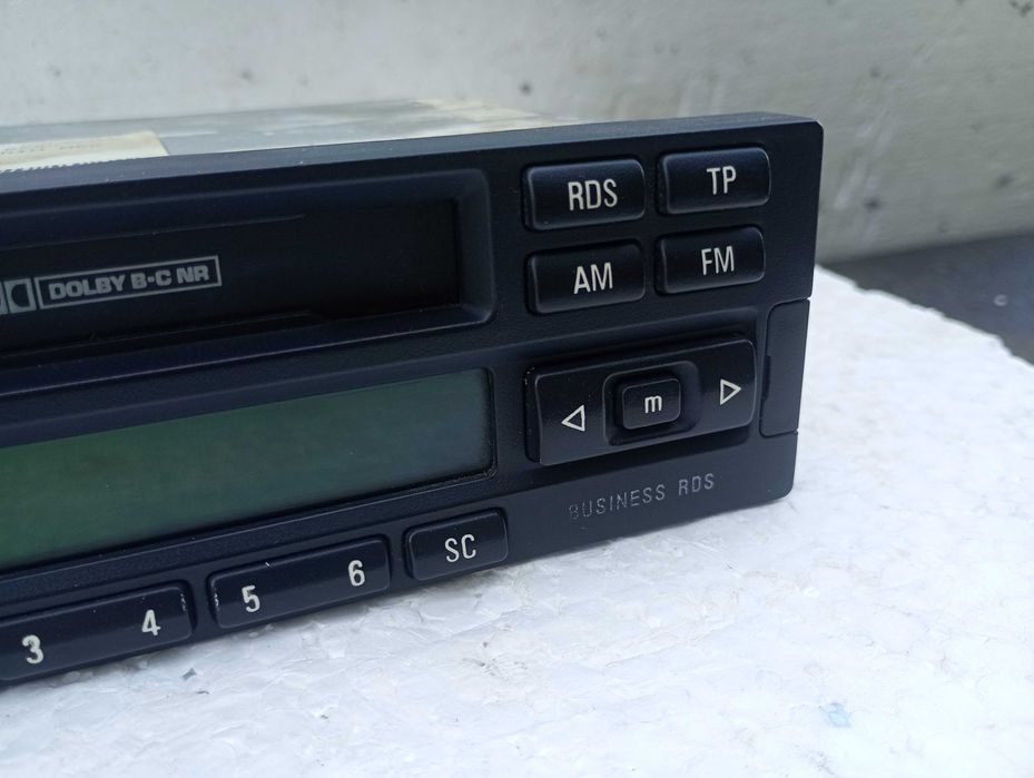 Radio na kasety BMW Business RDS ORI BMW E36 Z3 E34 E32 E31 E30 E24 + instrukcja + kod