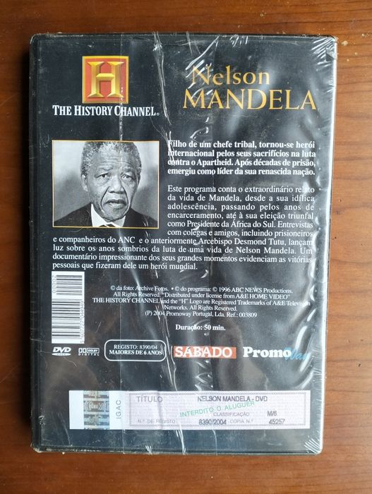 DVD Nelson Mandela (lacrado)