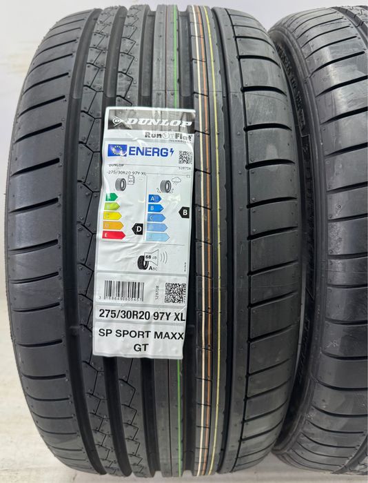 275/30r20 Dunlop Sp Sport Maxx GT 97Y XL * Run On Flat