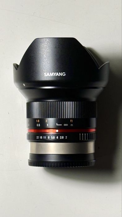Objectiva SAMYANG 12mm f/2 NCS CS X (Fuji X) - Negociável