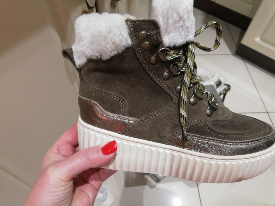 Botki damskie zimowe