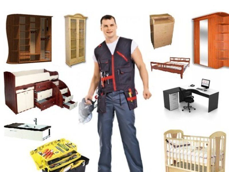 Ремонт, сборка, разборка мягкой и корпусной мебели на дому. - Інші ...