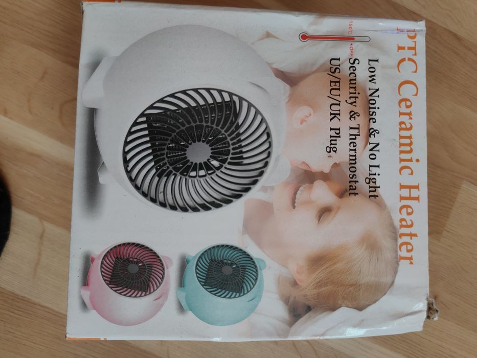 PTC керамічний обігрівач — це компактний портативний пристрій