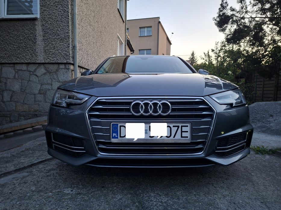 Sprzedam swoje prywatne Auto Audi A4 B9 S line 2016, udokumentowany przebieg, stan bardzo dobry