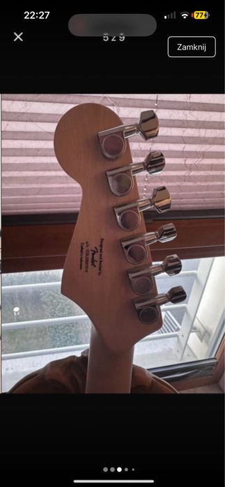 Gitara elektryczna Squier Affinity i piec Fender Champion