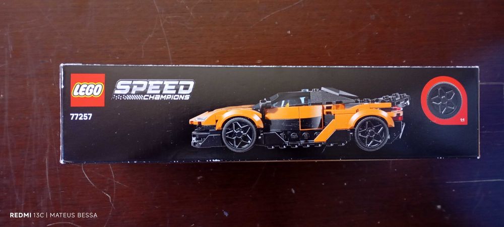 LEGO Speed Champions McLaren W1 77257 – 287 peças – Novo lacrado!