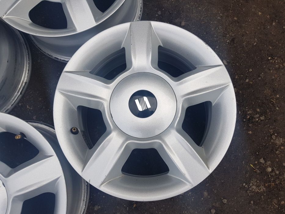 Alufelgi 14 Seat Ibiza Cordoba Toledo Skoda Fabia VW Polo 5x100 ET43