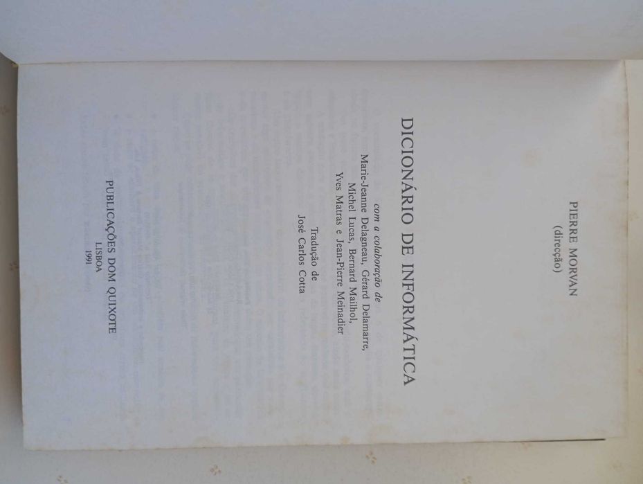 Dicionário de Informática, Pierre Morvan