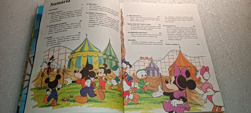 Raro livro Walt Disney de 1983 tiragem de 15000 exemplares