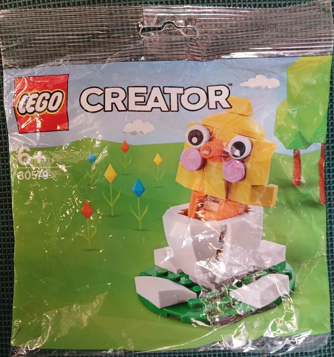Конструктор лего lego 30579 цыпленок пасхальное яйцо набор полибаг