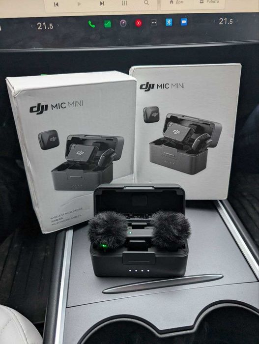Мікрофонна радіосистема DJI Mic Mini 2TX + 1RX + Charging Case