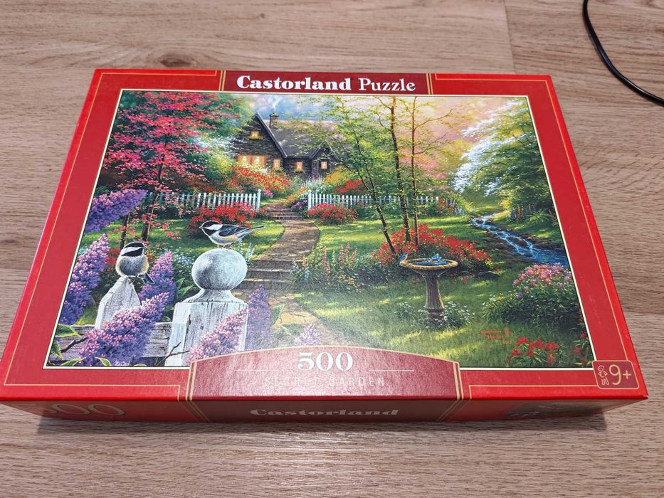 Puzzle 7x 500 elementów, zestaw