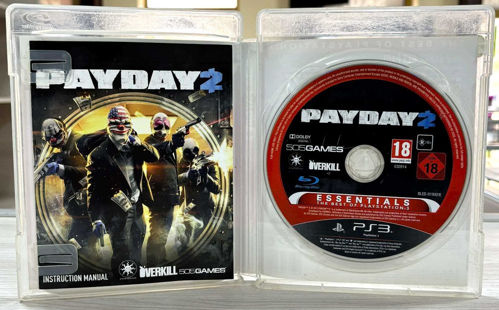 gra ps3 payday 2