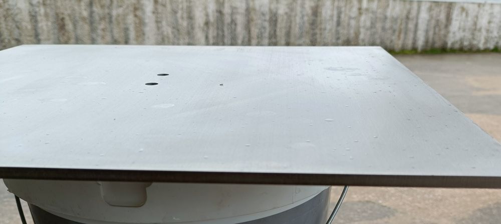 Peças em inox escovado de 6mm e 1mm