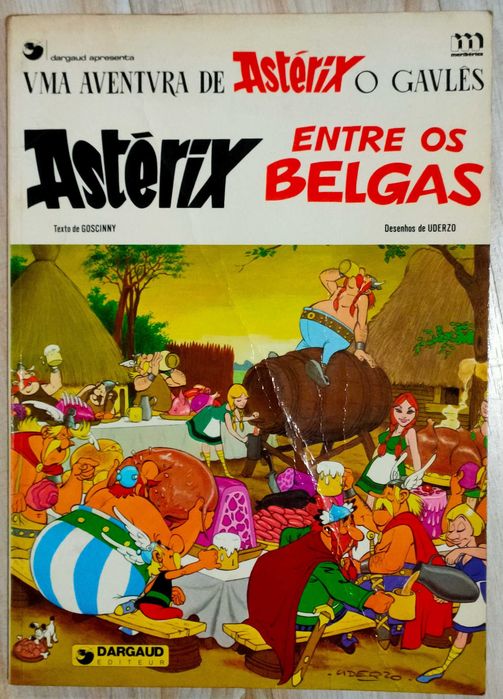 Vários álbuns de Astérix