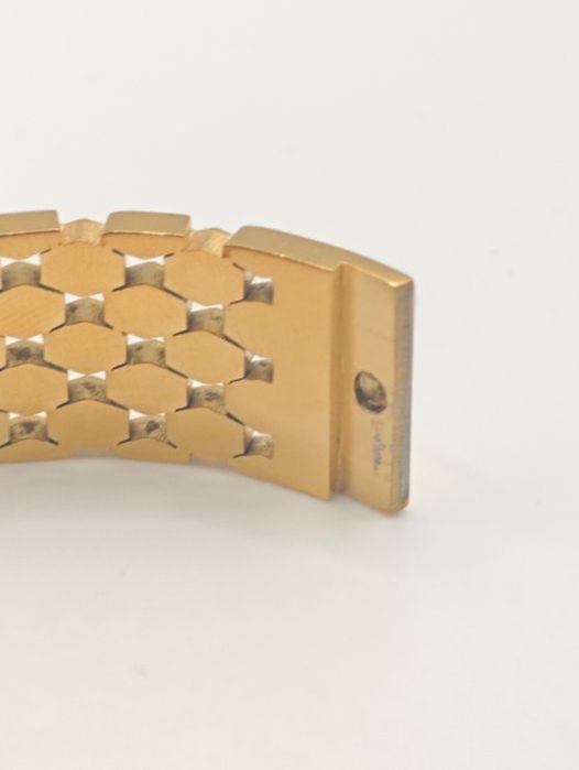 Bracelete  prata e Ouro 24k com 40g