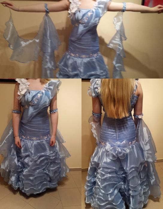 Sukienka do tanca towarzyskiego. Do standardu. Klasa EDC