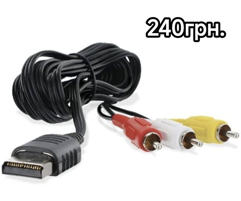 Шнур, кабель AV для Sega Mega Drive, Dreamcast, Mortal Kombat 3