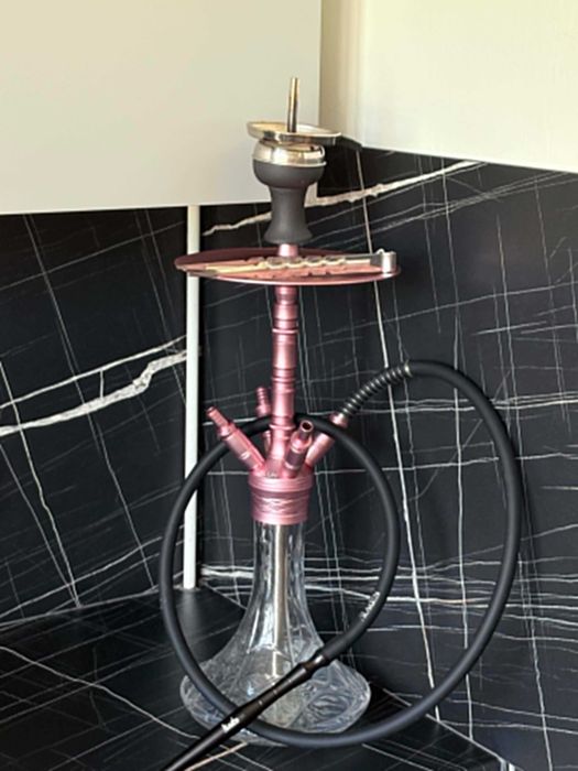 Shisha Aladin - różowa - zestaw kompletny