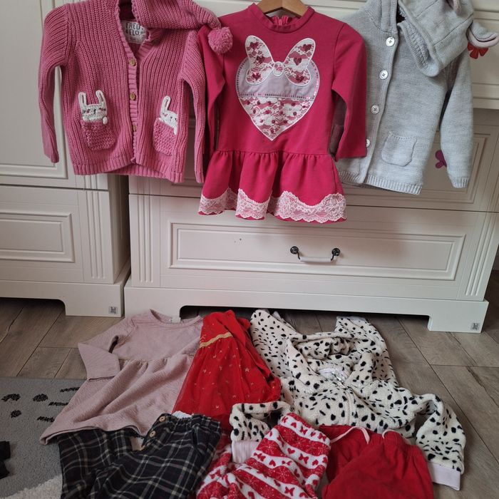 Paczka ubranek 92cm Zara Next H&M Disney Next markowe ubranka święta