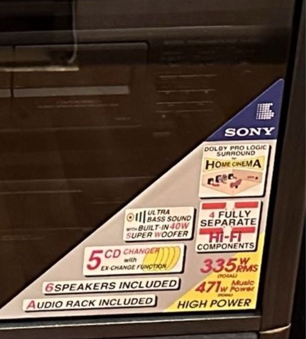 Музичний центр Sony дуже крутий