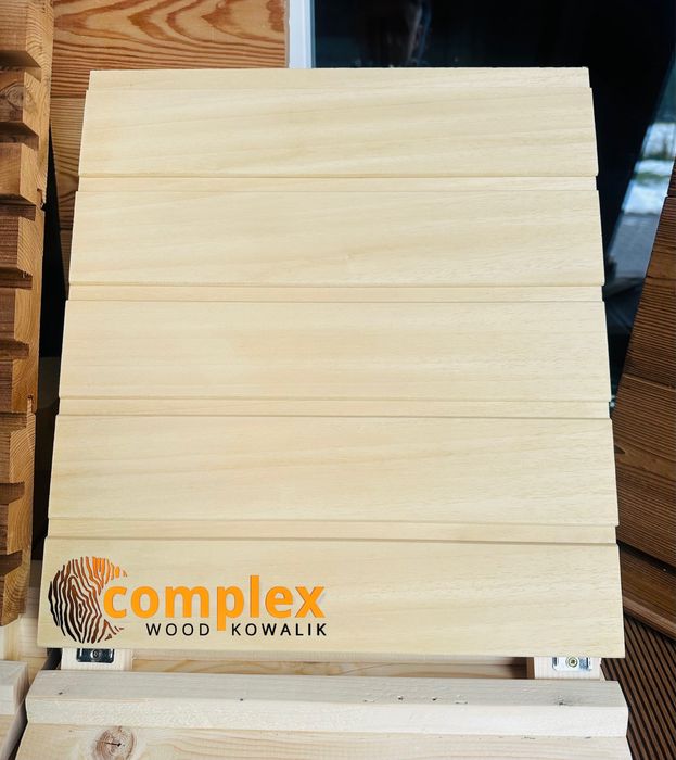 Lamela egzotyczna do SAUN samba 22x80 mm