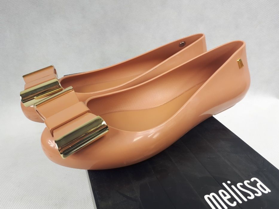 Nowe balerinki MELISSA 35 36 space love ad bronze