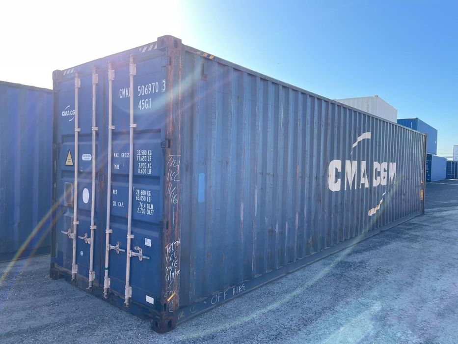 Kontener morski magazynowy 40 DV/HC 12 metrowy, używany